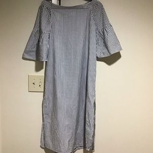 Faithfull the Brand striped midi dress